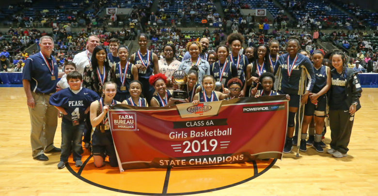 MHSAA 2019 6A Girls State Basketball Champions - Pearl High School Pirates